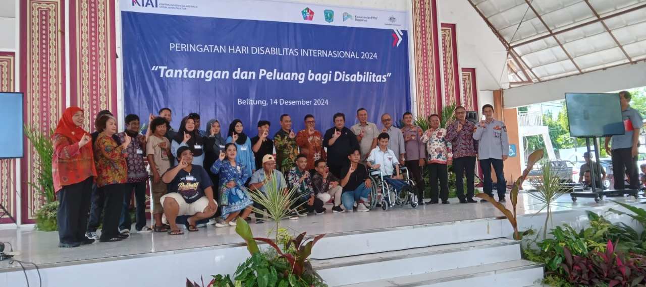 Puncak HDI 2024 di Belitung: Berikan Kesempatan Setara bagi Penyandang Disabilitas dalam Berbagai Aspek Kehidupan.