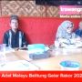Lembaga Adat Melayu Belitung Gelar Rakor 2025, Bahas Evaluasi dan Program Strategis