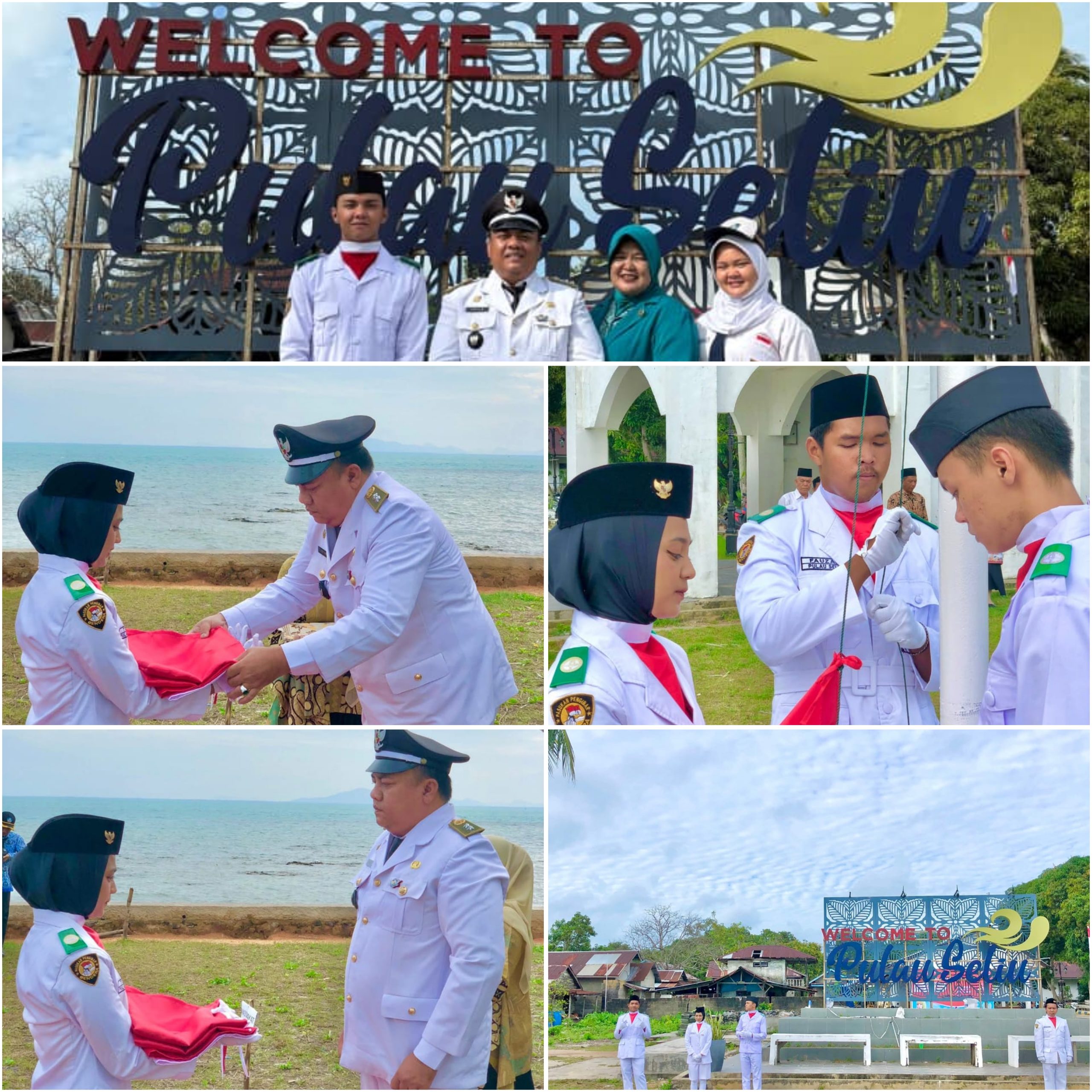 Pulau Seliu Meriahkan HUT ke-80 RI, Kades Edyar Pimpin Upacara di Tanah Timbun Pelabuhan Desa Pulau Seliu 3 InCollage 20250817 121833099 scaled