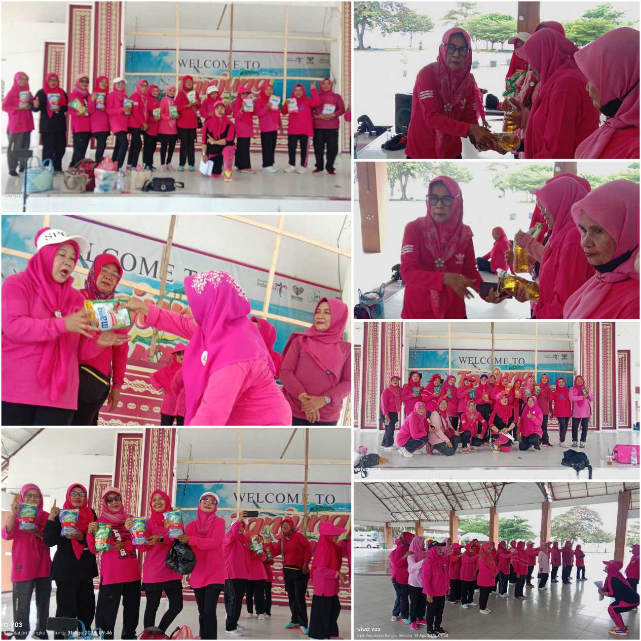 STI Belitung Gelar Senam hingga Lomba di Kawasan Pendopo Tanjung Kelayang 2 InCollage 20250831 191755764