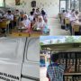 Perdana, Siswa Siswi SMA Negeri 2 Tanjung Pandan Nikmati Makan Bergizi Gratis (MBG)
