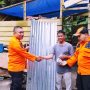 Rumah Tertimpa Pohon di Badau, BPBD Belitung Bantu Warga Terdampak