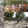 Wakili Danramil 414-3/ Gantung, Babinsa Serka Andri Hadiri Gerakan Penanaman Pohon dalam Program Polri Lestarikan Bumi