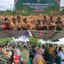 Wakili Danramil 414-02/Manggar, Sertu Suparna Hadiri Kegiatan Panen Jagung Kwartal III di Desa Kelubi