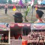 Danramil 414-05/Kelapa Kampit Hadiri Apel Gladi Tangkas Penggalang Pramuka Se-Kwartir Ranting Kelapa Kampit