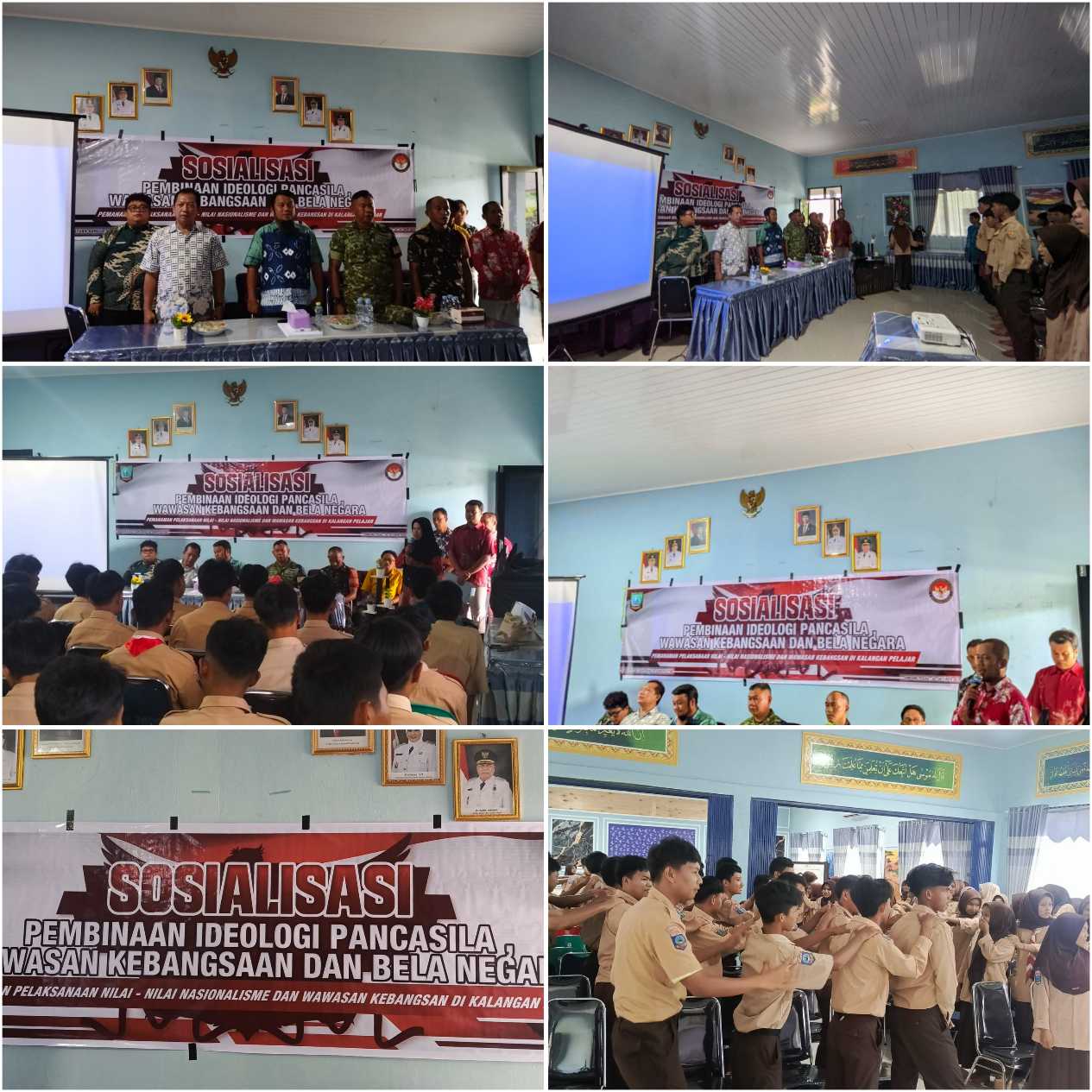 Babinsa Sertu Wawan Setiawan Jadi Narasumber Wawasan Kebangsaan dan Ideologi Pancasila di SMAN 1 Simpang Pesak 2 InCollage 20251030 155840959