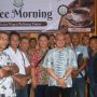 Kajari Beltim Jalin Keakraban dengan Wartawan Lewat Coffee Morning di Manggar