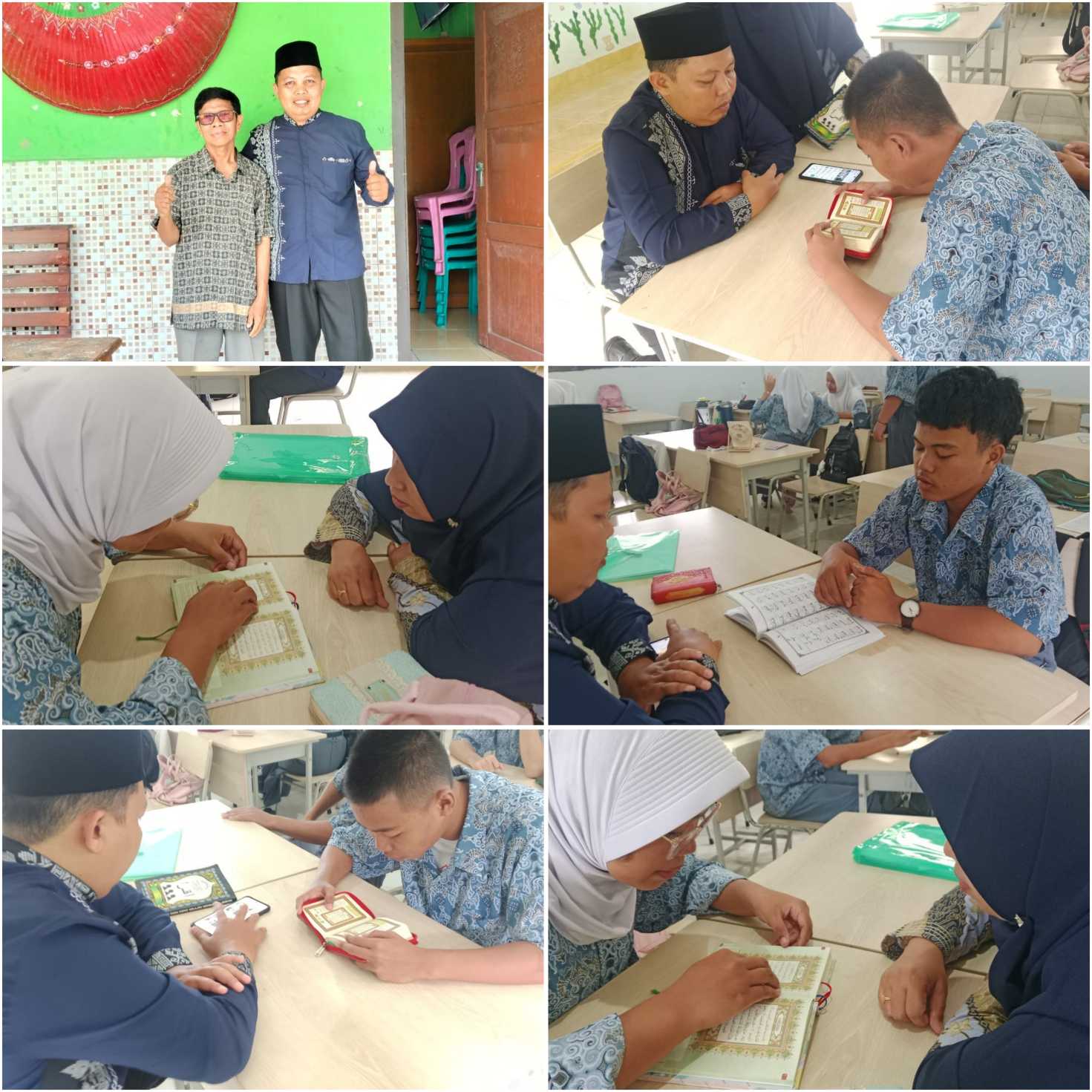 SMA PGRI Tanjungpandan Gelar Kegiatan BRUS untuk Tingkatkan Semangat dan Keimanan Siswa 2 InCollage 20251105 132530422