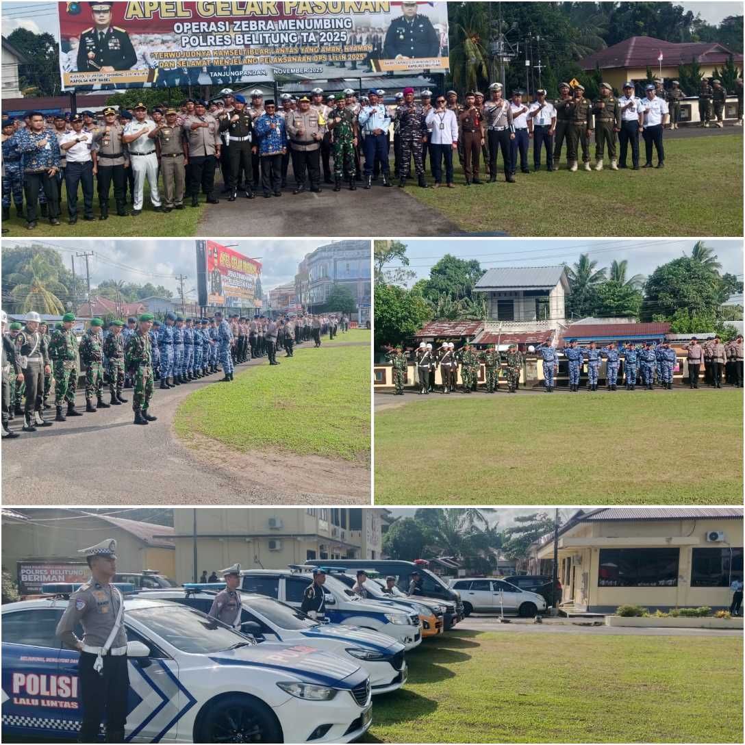 Dandim 0414 Belitung Hadiri Apel Gelar Pasukan Operasi Zebra 2025 2 InCollage 20251117 143717494