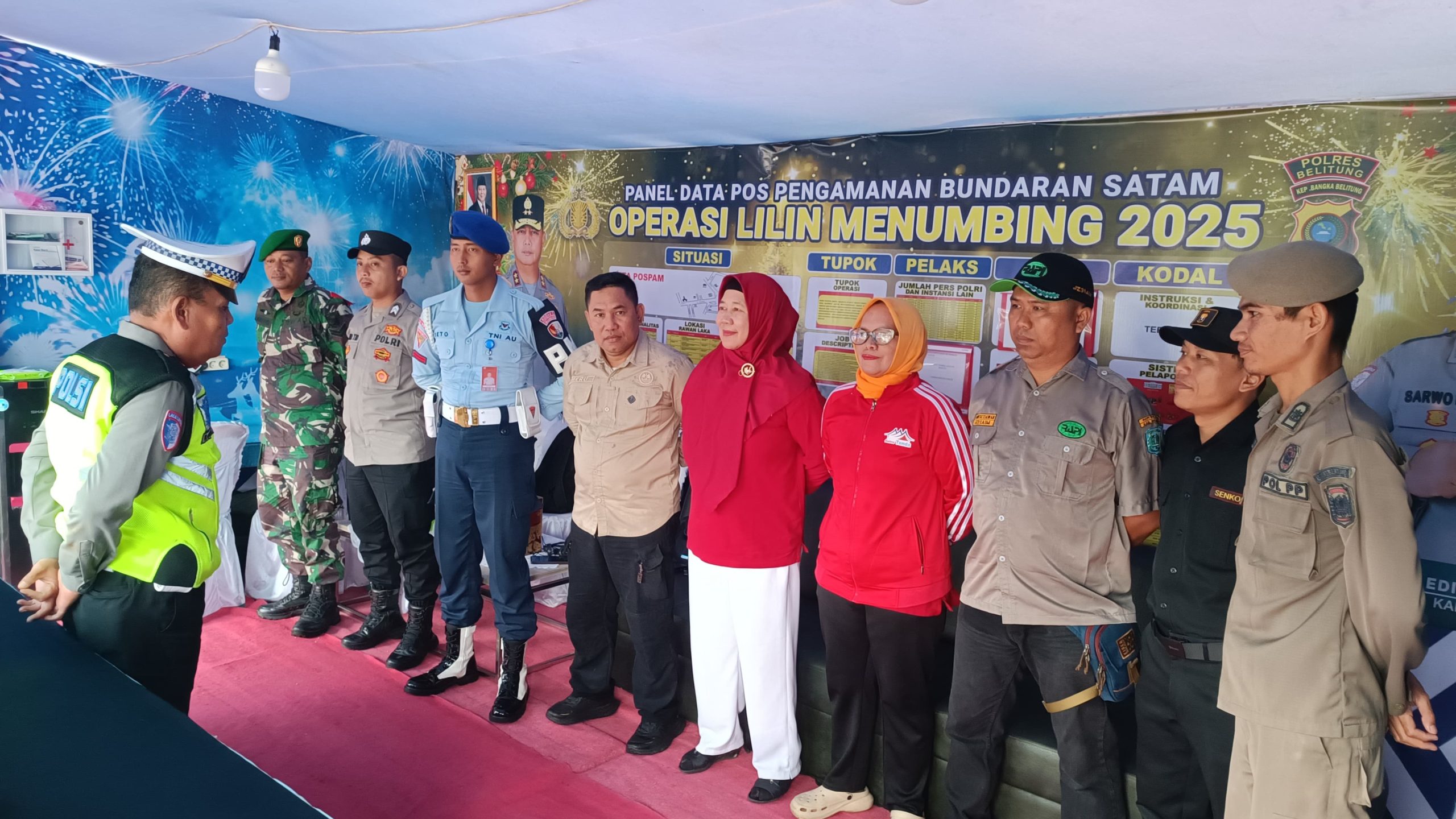 Personel Pos Pam Bundaran Satam Gelar Apel Pagi hinga kegiatan Patroli Ops Lilin Menumbing 2025 2 AddText 12 26 03.50.48 scaled