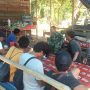 Babinsa Sertu Yusup dari Koramil 414-04/Membalong Sosialisasikan Penerimaan Prajurit TNI AD TA 2025 di Desa Padang Kandis