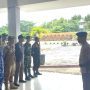 Personel Pospam Tanjung Kelayang Laksanakan Apel Pagi dan Patroli di Kawasan Pantai Tanjung Kelayang