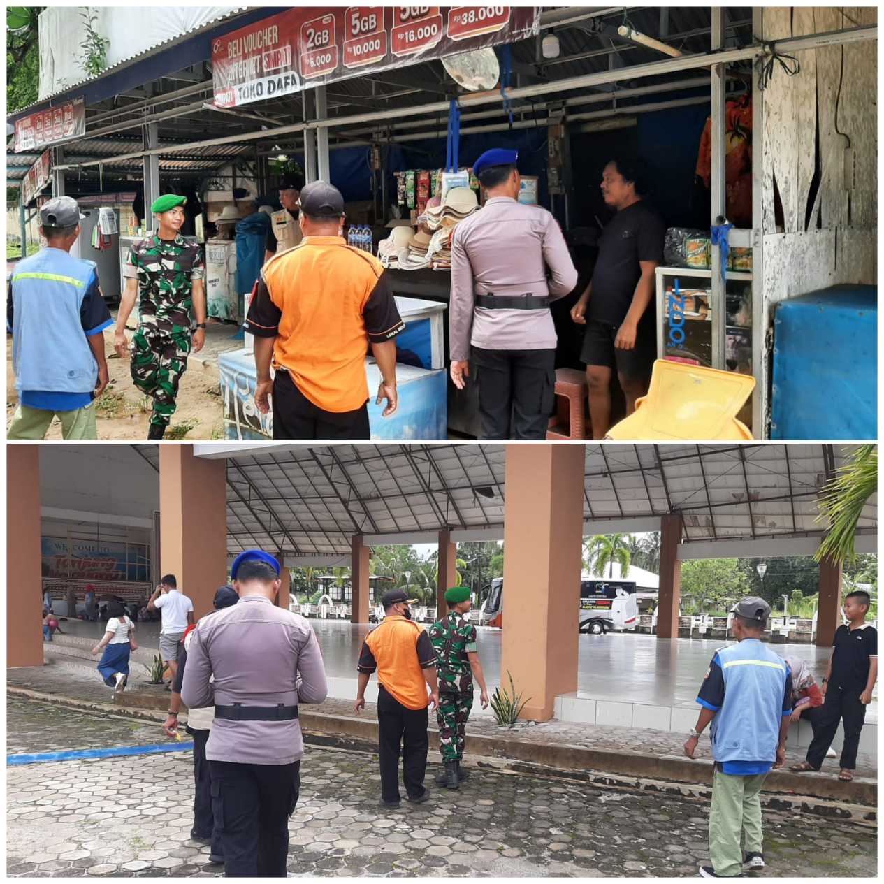 Personel Pos Pam Tanjung Kelayang Laksanakan Patroli dan Himbauan Keselamatan Ops Lilin Menumbing 2025 2 GridArt 20251221 154551175