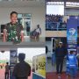 Babinsa Serda Dedi Irawan dari Koramil 414-02/Manggar Hadiri Final dan Penutupan Turnamen Rasau Residence Cup III