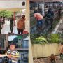 Koramil 414-04/Membalong Bersama Warga Gotong Royong Bersihkan Masjid Al-Jaariyah