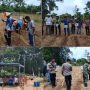 Danramil 414-06/Selat Nasik Hadiri Penanaman Jagung Serentak Program Ketahanan Pangan