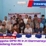 Serap Aspirasi di Padang Kandis, Darmansyah Husein Soroti Dermaga Nelayan dan Lahan Pertanian