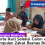 23 Peserta Ikuti Seleksi Calon Amil Pengumpulan Zakat Baznas Belitung