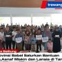 BAZNAS Provinsi Babel Salurkan Zakat Pendidikan, Asnaf Miskin/Dhuafa dan Lansia Serta Kesehatan di Tanjungpandan