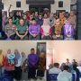 Anggota Koramil 414- 01/Tanjungpandan Serma Nelson Gultom Hadiri Serah Terima Jabatan Lurah Kota Tanjungpandan