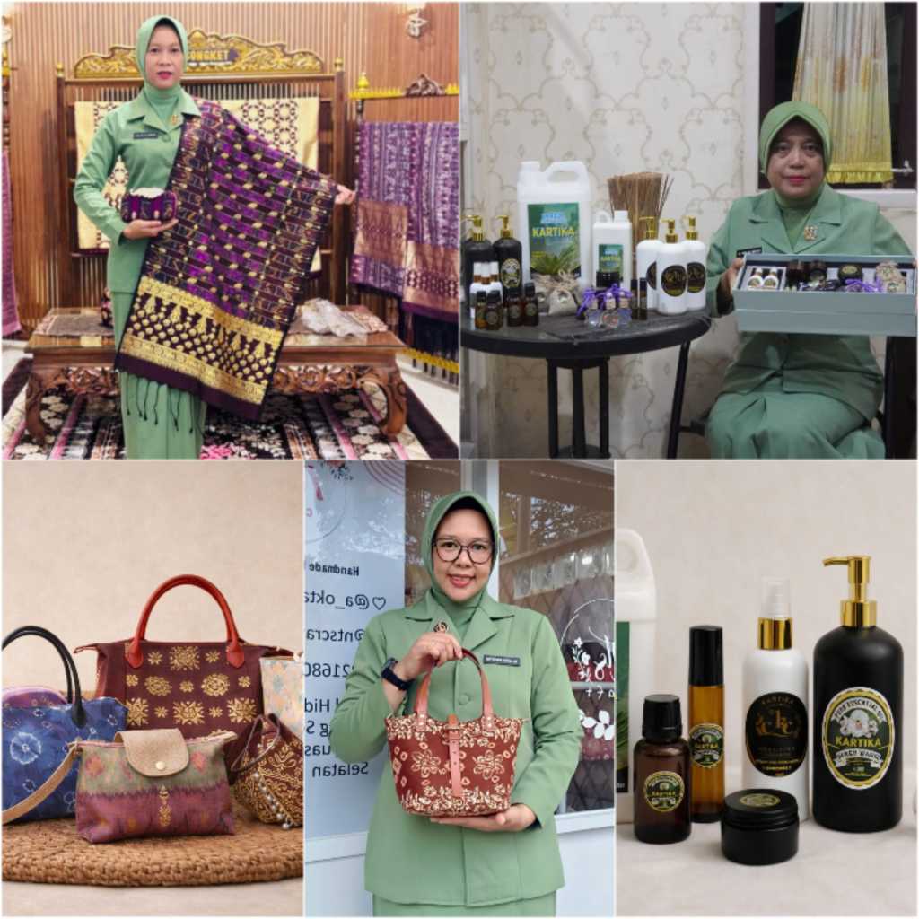 Lewat Pameran "Persit Bisa" Ke-2, Persit Sriwijaya Dorong Kemandirian UMKM 2 IMG 20260407 142603