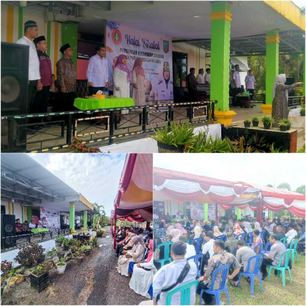 Mewakili Danramil 414-3/Gantung, Babinsa Serda Restu Ilahi Hadiri Kegiatan Halal Bihalal PGRI Kecamatan Dendang 2 IMG 20260408 152307