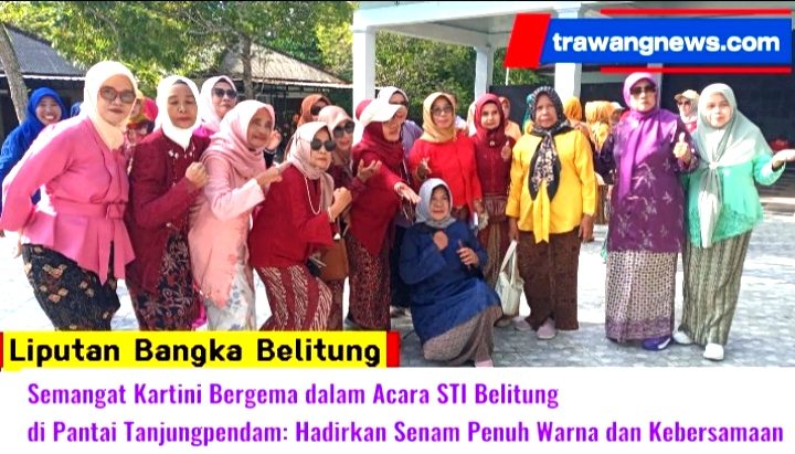 Semangat Kartini Bergema dalam Acara STI Belitung di Pantai Tanjungpendam:  Hadirkan Senam Penuh Warna dan Kebersamaan