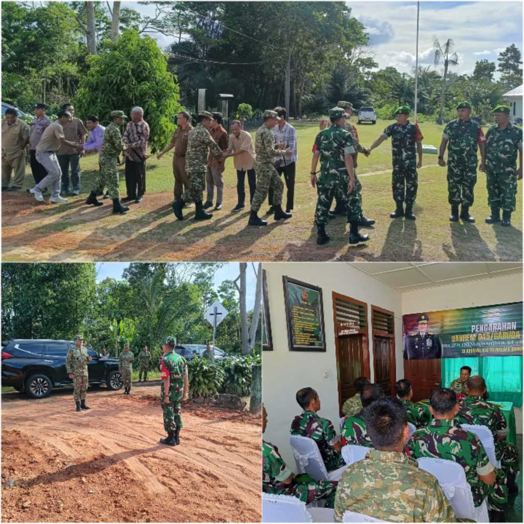 Danrem 045/Gaya Kunjungi Koramil 414-05/Kelapa Kampit hingga Serahkan Bingkisan Kepada Warga 2 IMG 20260513 065419