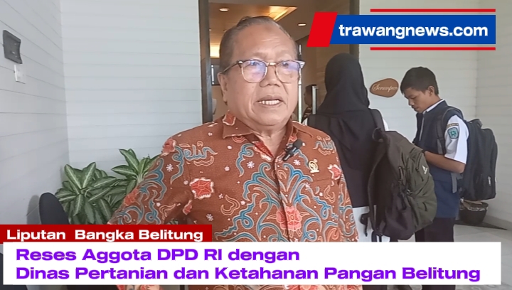Reses Anggota  DPD RI Ir. H. Darmansyah Husein dengan Dinas Ketahanan Pangan dan Pertanian Belitung:  Soroti Pengembangan Peternakan dan Ketahanan Pangan