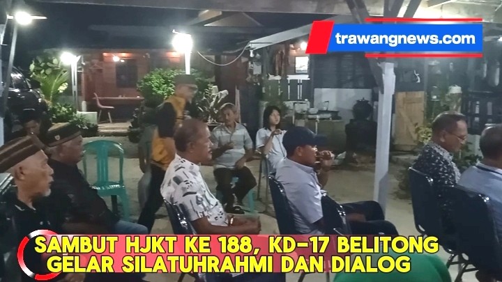Sambut HJKT ke 188, KD-17 Belitong Gelar Silatuhrahmi dan Dialog