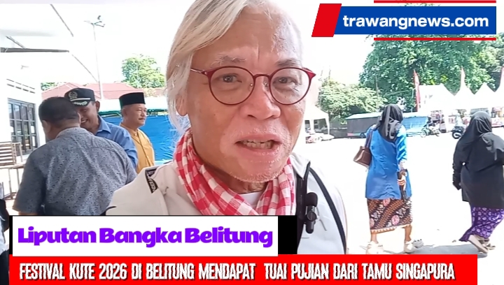 Festival Kute 2026 di Belitung Mendapat Tuai Pujian Tamu Singapura