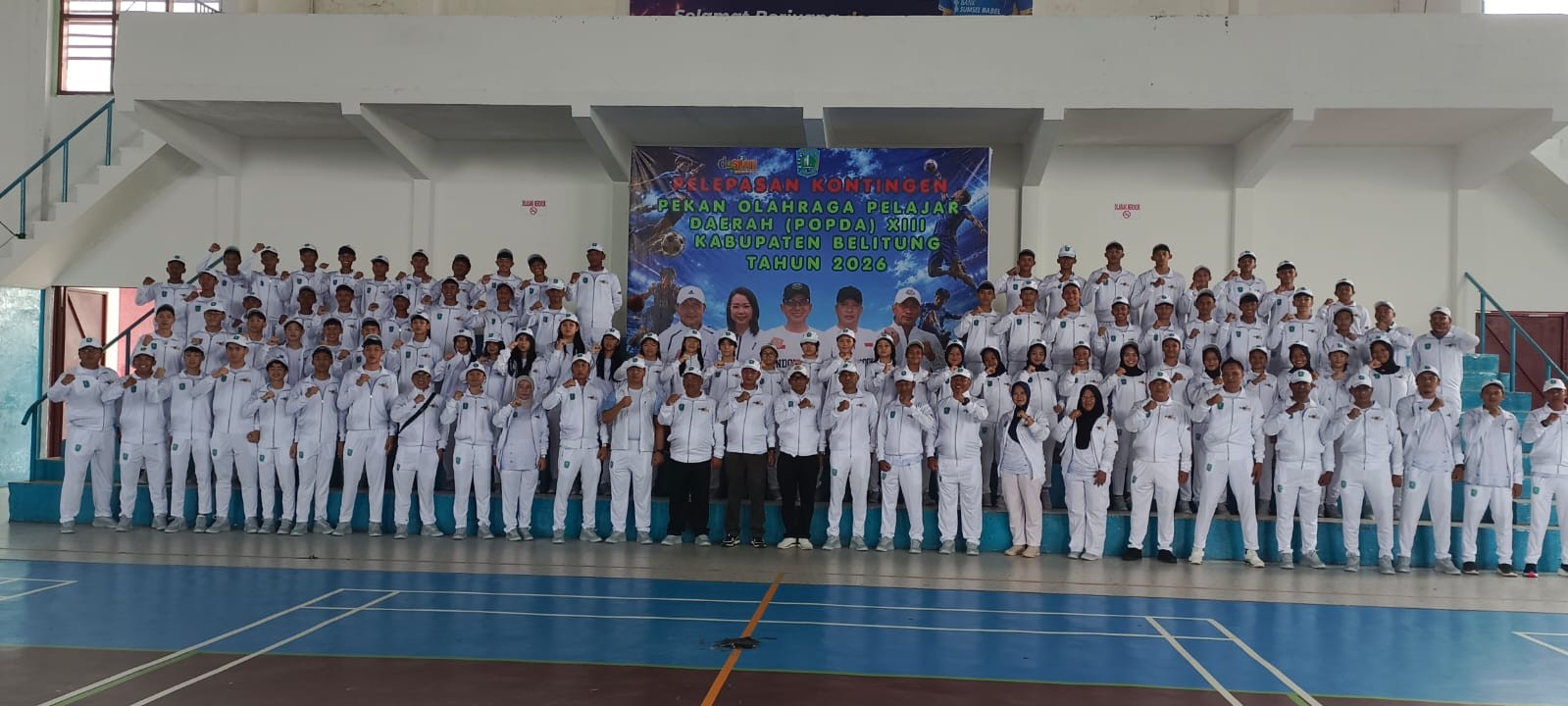 72 Atlet Belitung Resmi Dilepas ke POPDA XIII Babel 2026 2 AddText 07 02 07.36.57