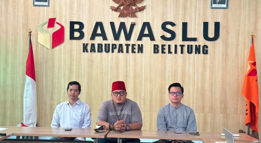 Evaluasi Triwulan II, Bawaslu Belitung Perkuat Data Pemilih dan SIPOL 2 AddText 07 16 02.39.30
