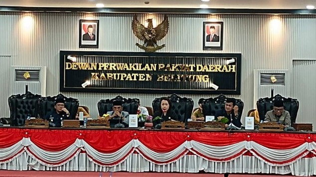 Ketua Bawaslu Belitung Hadiri Paripurna DPRD 8 AddText 07 27 04.46.32