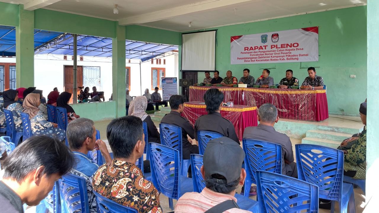 Lima Calon Kades Ibul Resmi Kantongi Nomor Urut dan Deklarasi Damai 1 AddText 07 31 04.08.48