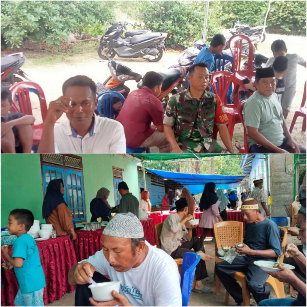 Babinsa Sertu Didi K Hadiri Selametan Rumah Warga Binaan di Perpat 2 IMG 20260716 145721