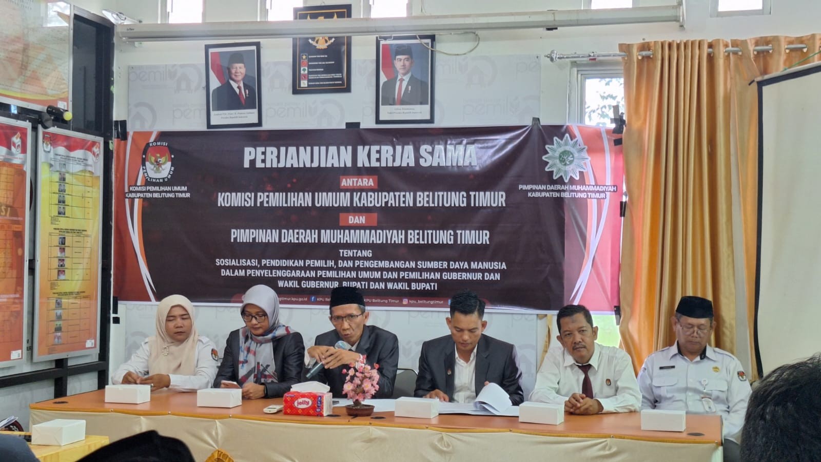 KPU Beltim Gandeng PD Muhammadiyah untuk Pendidikan Pemilih 1 AddText 08 07 06.21.41