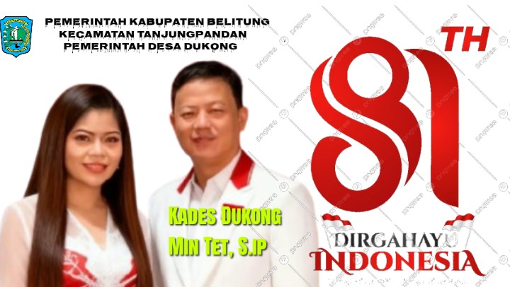 HUT RI ke-81, Pemdes Dukong Ajak Masyarakat Belajar, Bersatu dan Berkarya