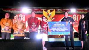 BSB Salurkan CSR untuk Penuhi Gizi Anak di Pulau-Pulau Beltim