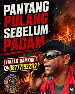 Waspada Kebakaran, Damkar Belitung Ingatkan Warga Segera Hubungi Nomor Resmi