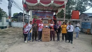 Babinsa Serka Anis Setiawan Hadiri Jalan Sehat Semarak HUT RI ke-81 di Desa Dukong