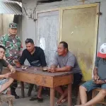 Babinsa Desa Jangkar Asam Serka Suherman Ajak Warga Waspadai Kebakaran Saat Musim Kemarau