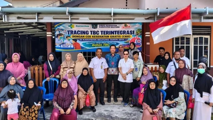 Dinkes dan IDI Belitung Gelar Tracking TBC Terintegrasi dan Cek Kesehatan Gratis di Aik Saga 7 Dinkes dan IDI Belitung Gelar Tracking TBC Terintegrasi dan Cek Kesehatan Gratis di Aik Saga