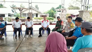 Antisipasi Karhutlah di Musim Kemarau, Sertu Haifrizar Hadiri Rakor Pembentukan Tim Relawan