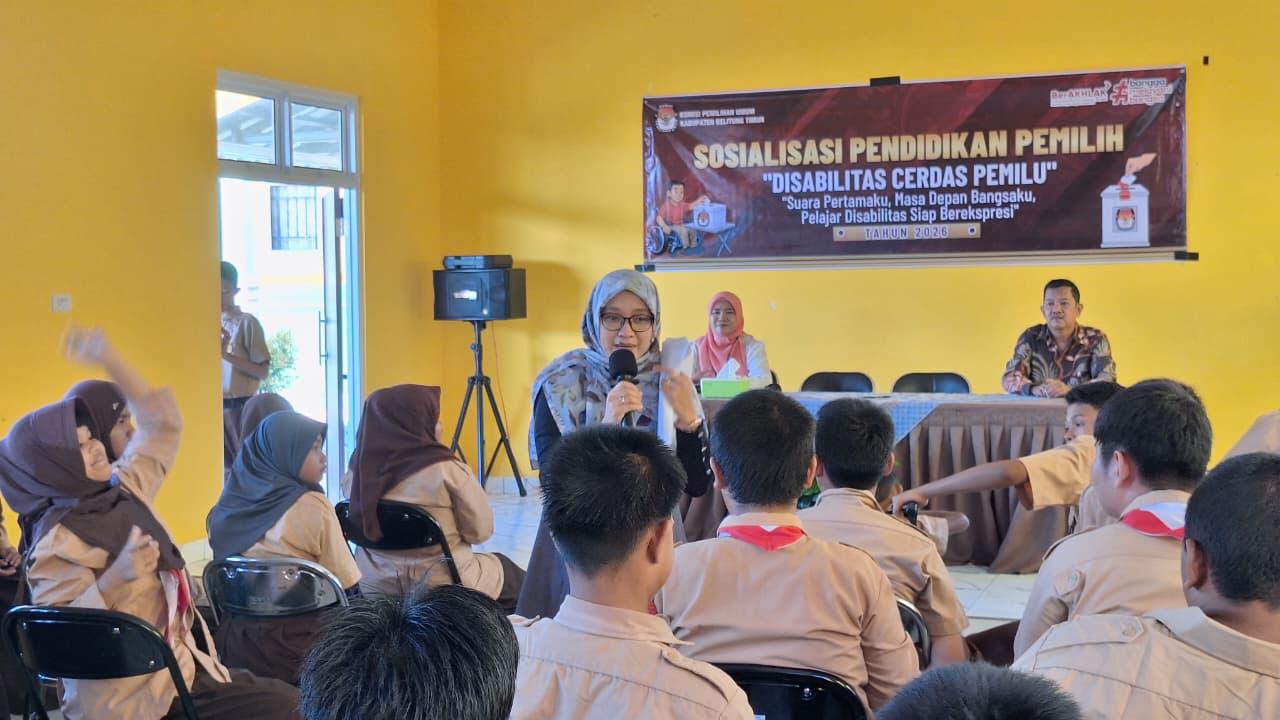 KPU Beltim Sosialisasi Pemilih bagi Pelajar Disabilitas 8 IMG 20260803 WA0055