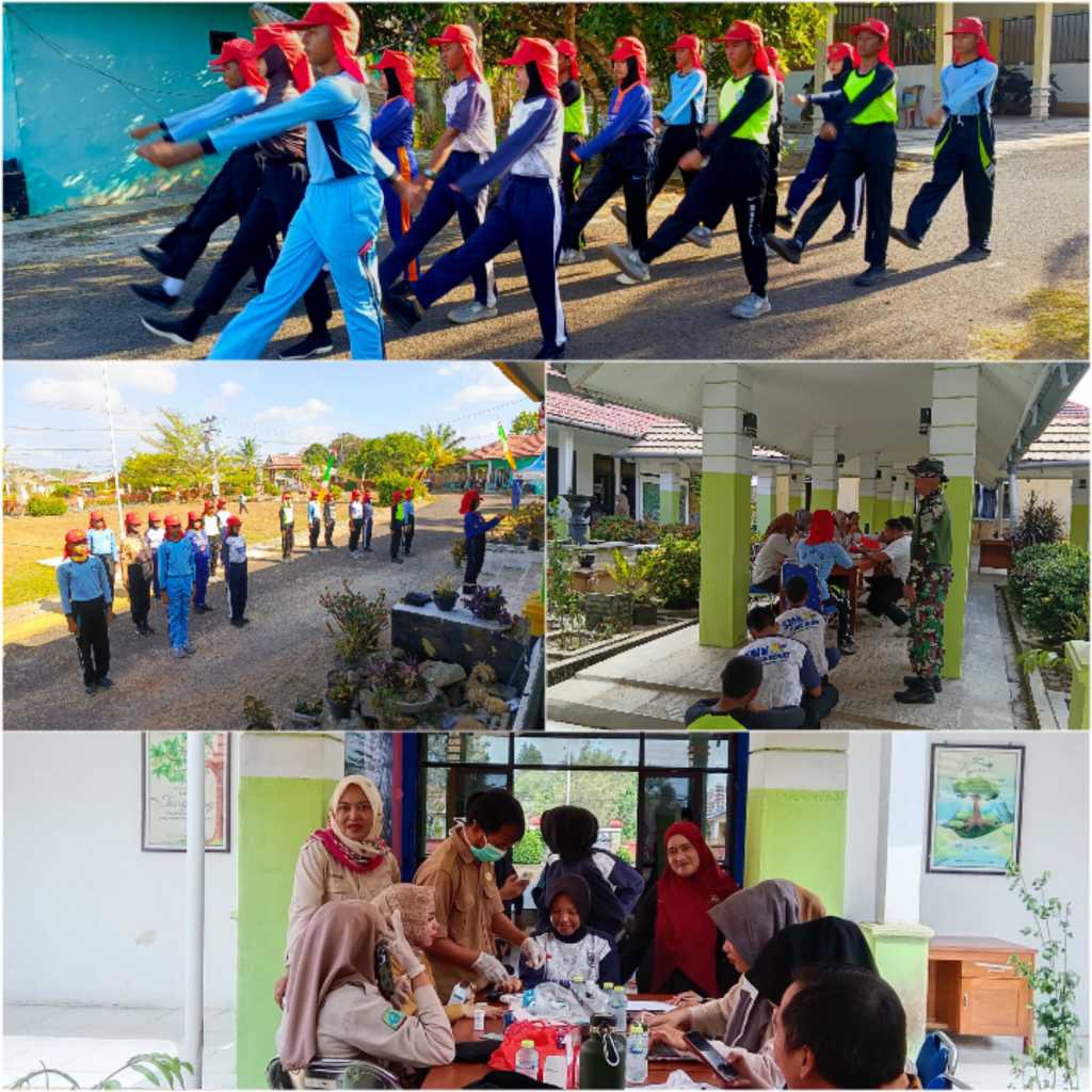 Serda Afrizal Kurniawan Dampingi Latihan Paskibra Kecamatan Dendang 8 IMG 20260805 135727