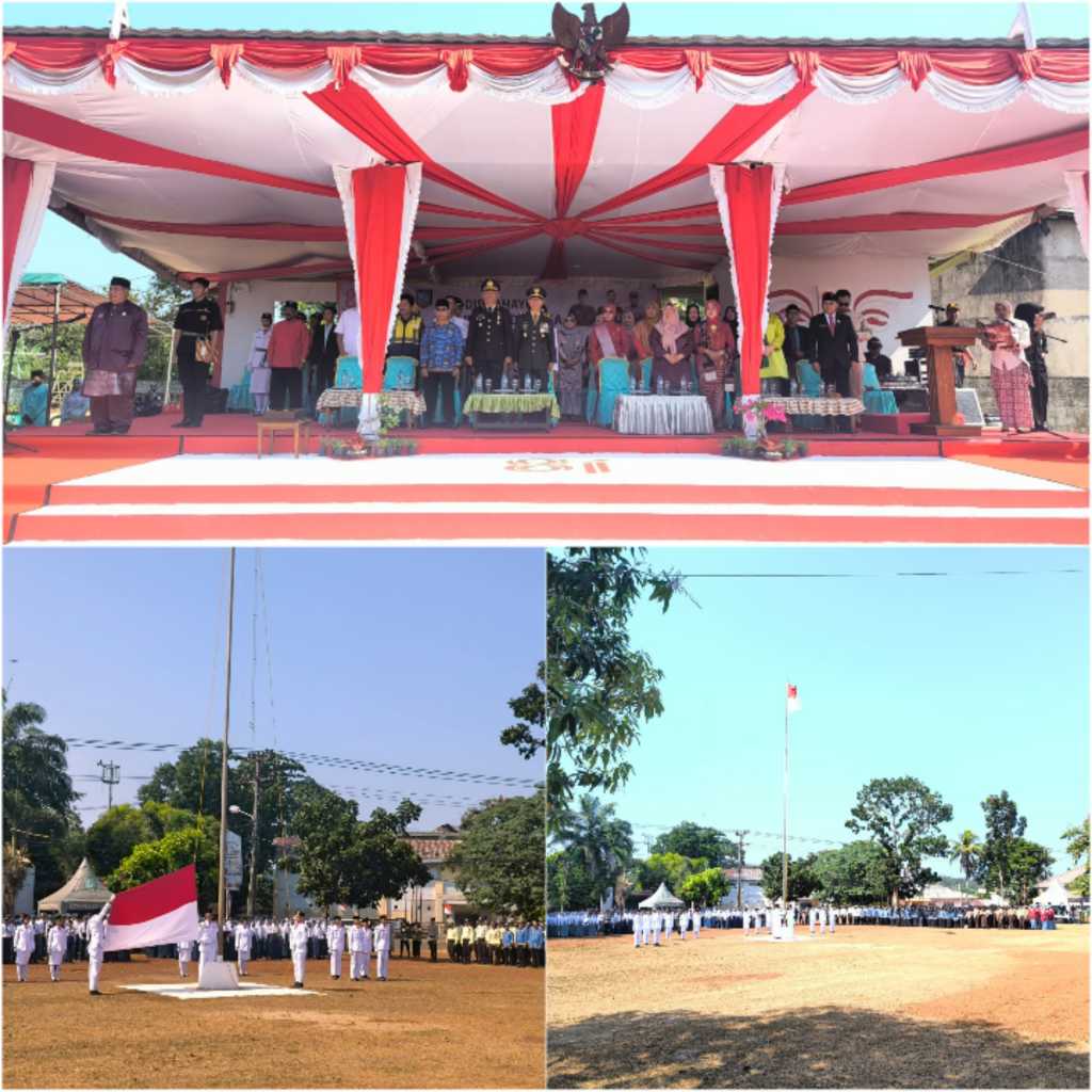 Danramil Kelapa Kampit Hadiri Upacara HUT ke-81 RI di Lapangan Setiga Desa Senyubuk 8 IMG 20260817 124739