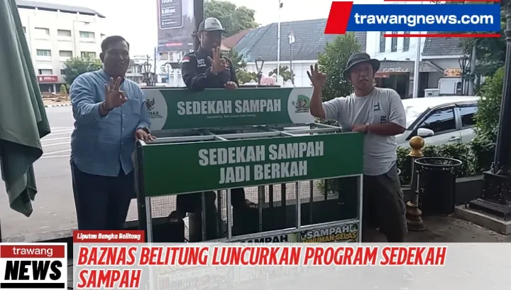 BAZNAS Belitung Luncurkan Program Sedekah Sampah, Satu Botol Jadi Amal untuk Sesama