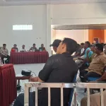 Babinsa Pegantungan Serka Anis Hadiri Rapat koordinasi Permasalahan Angkutan Batu Bara