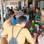 Koramil 414-04/Membalong Dampingi Sosialisasi Karhutla Mabes TNI di Desa Membalong